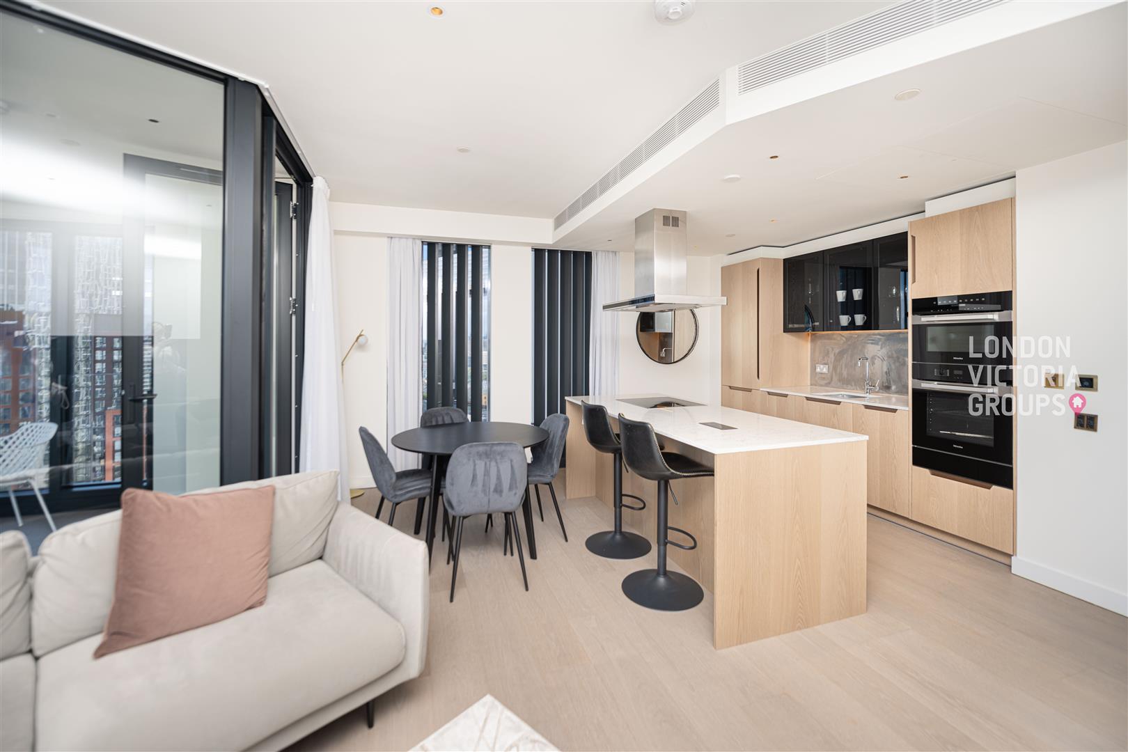 2 bed property in River Park Tower, 1 Nine Elms Lane, London
